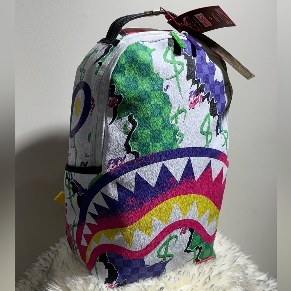 SPRAYGROUND WHITE (WTF WILD ONE) LIMITED EDITION